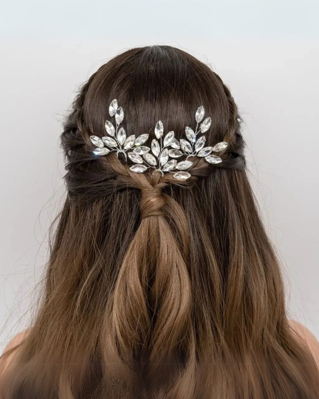 Rhinestone Bun Pin Set